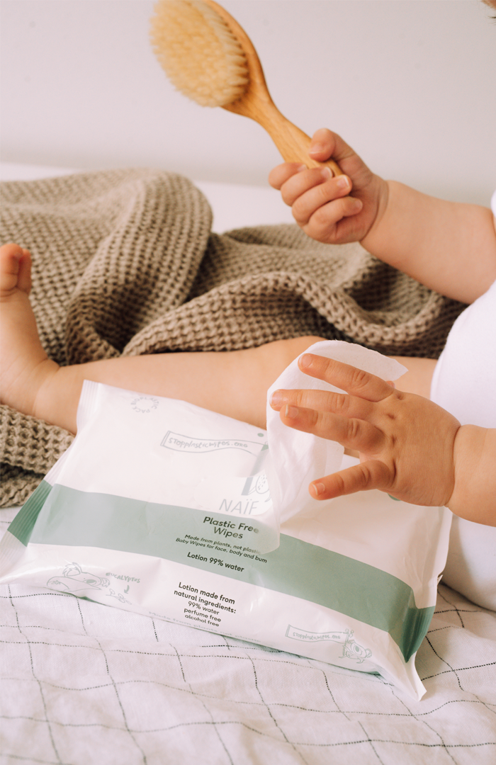 Naif Plastic Free Baby Wipes